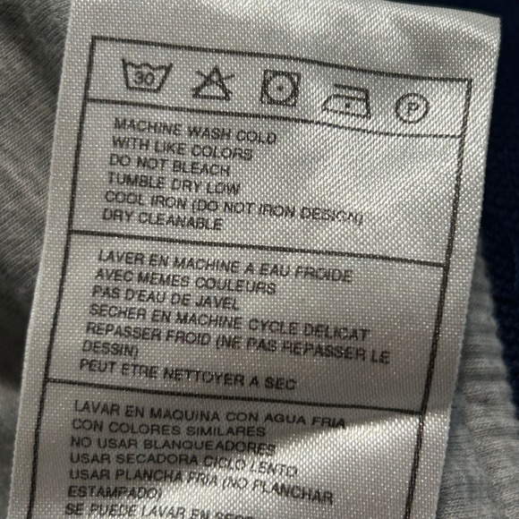 Nike Vintage  Bomber Jacket Blue White Stripe Logo Snap Front Athletic Mens M - Picture 10 of 11